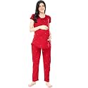 ZEYO Women39s Cotton Dot Printed Maternity amp