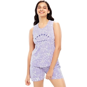 ZEYO Womens Cotton Floral Printed Stylish Relaxed