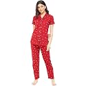 ZEYO Women39s Cotton Printed Korean Night Suit