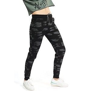 zeyo women39s slim fit mid rise track pant