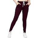 ZEYO Women's Slim Fit Mid Rise Track Pant