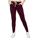 ZEYO Women's Slim Fit Mid Rise Track Pant