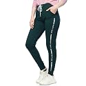 ZEYO Women's Slim Fit Mid Rise Track Pant