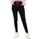 ZEYO Women's Slim Fit Mid Rise Track Pant