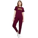 ZEYO - Women39s Cotton Typography Side Striped