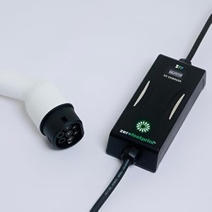 zerofootprint 35 kw portable ev car charger  type 2 ac  16a