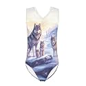 ZFRXIGN Leotards for Girls Gymnastics 3-14 Years Kids Dance Clothes Summer Beachwear