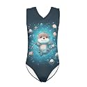 ZFRXIGN Leotards for Girls Gymnastics 3-14 Years Kids Dance Clothes Summer Beachwear