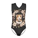 ZFRXIGN Leotards for Girls Gymnastics 3-14 Years Kids Dance Clothes Summer Beachwear