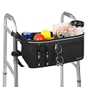 ZHCHG Walker Basket for Seniors, Walker Accessories Bag for Folding Walker