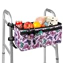 ZHCHG Walker Basket for Seniors, Walker Accessories Bag for Folding Walker