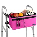 ZHCHG Walker Basket for Seniors, Walker Accessories Bag for Folding Walker