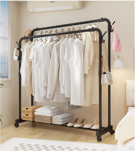 zheanura plastic coat stand finish color - black d with wheel diydo-it-yourself