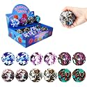 ZHEBAG Bouncy Ball, Colorful Big Super Bouncy Astro Balls, Extreme High Bouncing Balls for Kids,Fun Kids Lightweight Foam Jump Balls for Outside, Improve Hand Eye Coordination Ability