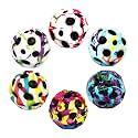 ZHEBAG Bouncy Ball, Colorful Big Super Bouncy Astro Balls, Extreme High Bouncing Balls for Kids,Fun Kids Lightweight Foam Jump Balls for Outside, Improve Hand Eye Coordination Ability