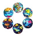 ZHEBAG Bouncy Ball, Colorful Big Super Bouncy Astro Balls, Extreme High Bouncing Balls for Kids,Fun Kids Lightweight Foam Jump Balls for Outside, Improve Hand Eye Coordination Ability