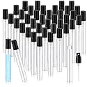 Zhehao 1 Pcs Mini Spray Bottles, Perfume Bottle, Black Cap, 10 Ml