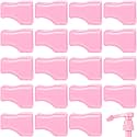 Zhehao 20 Pcs Syrup Pump Covers Rubber Caps for Syrup Bottles,Pink