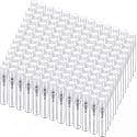 Zhehao 200 Pcs Mini Spray Bottles, Perfume Bottle, Clear Cap, 5 Ml
