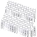Zhehao 200 Pcs Mini Spray Bottles, Perfume Bottle, Clear Cap, 2 Ml, 5 Ml