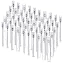 Zhehao 50 Pcs Mini Spray Bottles, Perfume Bottle, Clear Cap, 10 Ml