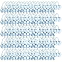 Zhengmy 100 Pcs C-Shape Dental Mouth Opener Cheek Retractor, Light Blue