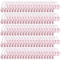 Zhengmy 100 Pcs C-Shape Dental Mouth Opener Cheek Retractor, Light Pink