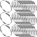 Zhengmy 30 Pack 4 in Stainless Steel Hose Clamps, 3-29/50" to 4-49/100"