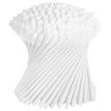 Zhengmy 500 Pcs Foam Swabs for Printer Head Camera Lens 3.66 Inch,White
