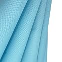 Zhenqing 14-Count Light Blue Aida Cloth - 75x100cm Pre-Cut 100% Cotton Evenweave Fabric for Cross Stitch &amp; Embroidery (Light Blue, 30 * 39inch)