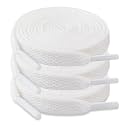 ZHENTOR 3 Pair Flat Shoe Laces for Sneakers, Shoelaces for Sneakers Athletic Running Shoes Boot Strings