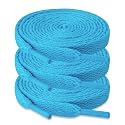 ZHENTOR 3 Pair Flat Shoe Laces for Sneakers, Shoelaces for Sneakers Athletic Running Shoes Boot Strings
