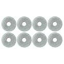 ZHICHENG 8pcs Mop Cloth for xiaomi X10+ S20+ B108GL D103CN X20+ C102 X20 Plus X20Max X20Pro D102GL D109GL B113CN C102CN M40S OV31CN D/Reame S50 Pro Ultra X50 Ultra S10 Pro L10S Ultra D20 Ultra Robot