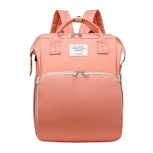 convertible baby cradle diaper bag backpack  3-in-1 baby bed changing station amp maternity nappy bag  waterproof large capacity with thermal bottle compartments