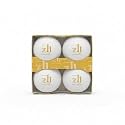 Cricket Plastic Training Balls (White) (4) (100 Gm Per Ball)