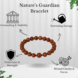 brown tiger eye 8 mm beaded gemstone bracelet  boosts confidence grounding amp protection  natural crystal healing jewelry for men amp women  stylish energy wrist band  handmade stretchable energy bracelet for protection and balance easy to wear