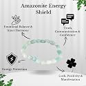 Brown Tiger Eye 8 mm Beaded Gemstone Bracelet | Boosts Confidence, Grounding &amp; Protection | Natural Crystal Healing Jewelry for Men &amp; Women | Stylish Energy Wrist Band | Handmade Stretchable Energy Bracelet for Protec
