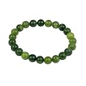 Brown Tiger Eye 8 mm Beaded Gemstone Bracelet | Boosts Confidence, Grounding &amp; Protection | Natural Crystal Healing Jewelry for Men &amp; Women | Stylish Energy Wrist Band | Handmade Stretchable Energy Bracelet for Protec