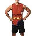 Zhyaj Summer Tanks Top for Men Flag Graphic Print Sleeveless Shirts Casual Working Out Vest T-Shirts Loose-Fit Men's Tank