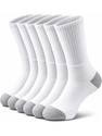 ZIBELL Men Solid Mid-CalfCrew Pack of 6