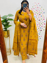 ZIBORI Women Kurti Pant Dupatta Set