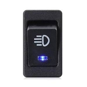 zibuyu fog light switch for car fog lamp switch for modification 12v 35a