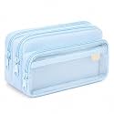 ZIBUYU Large Pencil Case 4 Compartments Pen