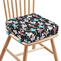 Zicac High Chair Portable Increasing Seat Cushion for Travel Dining Seat Pad for Toddler Kids Baby Infant Washable Thick Chair Seat Pads (Black)