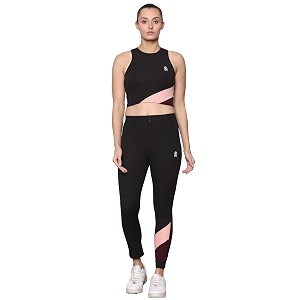 Zicada Womens Gym Running Sports Crop Tank
