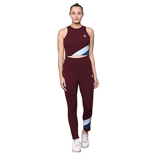 Zicada Womens Gym Running Sports Crop Tank