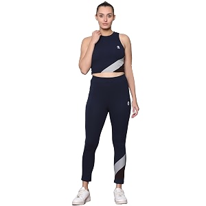 Zicada Womens Gym Running Sports Crop Tank
