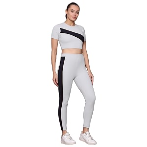 Zicada Womens Top Bottom Set Gym