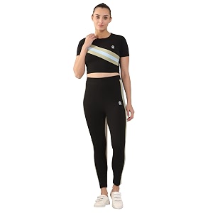 Zicada Womens Top Bottom Set Gym