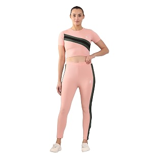 Zicada Womens Top Bottom Set Gym